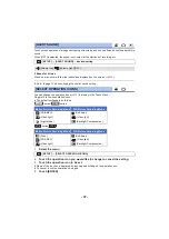 Preview for 37 page of Panasonic HC-2X970M Operating Instructions Manual