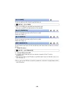 Preview for 42 page of Panasonic HC-2X970M Operating Instructions Manual