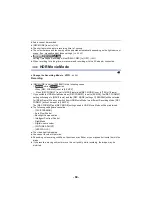 Preview for 60 page of Panasonic HC-2X970M Operating Instructions Manual