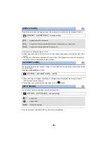 Preview for 94 page of Panasonic HC-2X970M Operating Instructions Manual