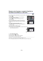 Preview for 116 page of Panasonic HC-2X970M Operating Instructions Manual