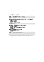 Preview for 180 page of Panasonic HC-2X970M Operating Instructions Manual