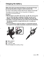 Preview for 13 page of Panasonic HC-DC3 Operating Instruction