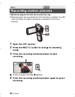 Preview for 22 page of Panasonic HC-DC3 Operating Instruction