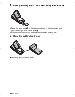 Предварительный просмотр 18 страницы Panasonic HC-DC3 Operating	 Instruction