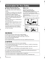 Preview for 2 page of Panasonic HC-MDH3 Basic Operating Instructions Manual