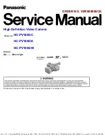 Preview for 1 page of Panasonic HC-PV100GC Service Manual