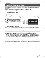 Предварительный просмотр 15 страницы Panasonic HC-V10 Operating Instructions Manual