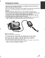 Preview for 21 page of Panasonic HC-V100 Owner'S Manual