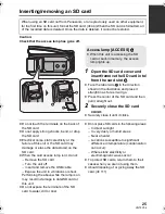 Preview for 25 page of Panasonic HC-V100 Owner'S Manual