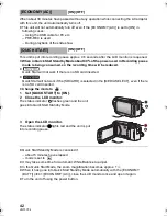 Preview for 42 page of Panasonic HC-V100 Owner'S Manual