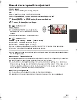 Preview for 61 page of Panasonic HC-V100 Owner'S Manual