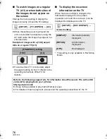 Preview for 76 page of Panasonic HC-V100 Owner'S Manual