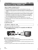 Preview for 78 page of Panasonic HC-V100 Owner'S Manual