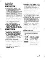 Preview for 7 page of Panasonic HC-V100K Owner'S Manual