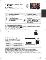 Preview for 37 page of Panasonic HC-V100K Owner'S Manual