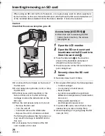 Предварительный просмотр 26 страницы Panasonic HC-V10K Owner'S Manual