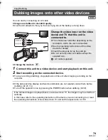 Предварительный просмотр 79 страницы Panasonic HC-V10K Owner'S Manual