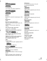 Preview for 25 page of Panasonic HC-V110 Operating	 Instruction