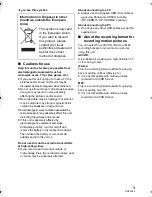 Preview for 3 page of Panasonic HC-V130 Basic Operating Instructions Manual