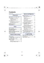 Preview for 4 page of Panasonic HC-V160 Operating Instructions Manual