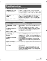 Preview for 23 page of Panasonic HC-V180 Basic Operating Instructions Manual