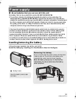 Предварительный просмотр 11 страницы Panasonic HC-V180 Basic Owner'S Manual