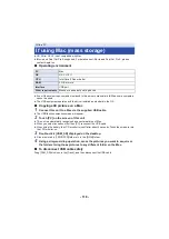 Preview for 118 page of Panasonic HC-V180 Owner'S Manual