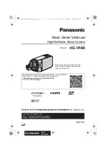 Panasonic HC-V180K Basic Owner'S Manual preview