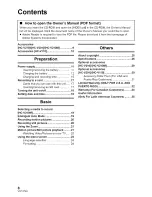 Предварительный просмотр 8 страницы Panasonic HC-V210 Basic Owner'S Manual