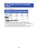 Preview for 119 page of Panasonic HC-V210K Owner'S Manual