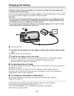 Предварительный просмотр 11 страницы Panasonic HC-V230 Operating Instructions Manual