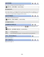 Предварительный просмотр 33 страницы Panasonic HC-V230 Operating Instructions Manual