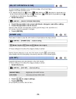 Предварительный просмотр 36 страницы Panasonic HC-V230 Operating Instructions Manual
