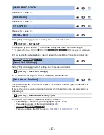 Предварительный просмотр 37 страницы Panasonic HC-V230 Operating Instructions Manual