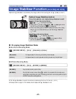 Предварительный просмотр 43 страницы Panasonic HC-V230 Operating Instructions Manual