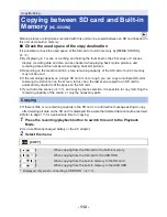 Предварительный просмотр 112 страницы Panasonic HC-V230 Operating Instructions Manual