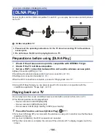 Предварительный просмотр 144 страницы Panasonic HC-V230 Operating Instructions Manual