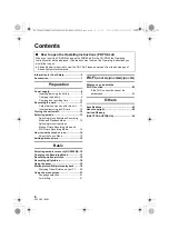 Preview for 6 page of Panasonic HC-V250 Basic Operating Instructions Manual