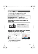 Preview for 13 page of Panasonic HC-V250 Basic Operating Instructions Manual