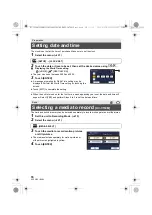 Preview for 16 page of Panasonic HC-V250 Basic Operating Instructions Manual