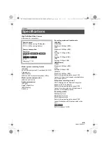 Preview for 25 page of Panasonic HC-V250 Basic Operating Instructions Manual