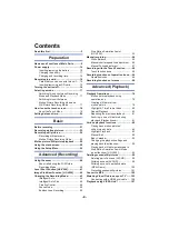 Preview for 4 page of Panasonic HC-V250 Owner'S Manual