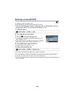 Preview for 99 page of Panasonic HC-V250 Owner'S Manual