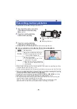 Preview for 21 page of Panasonic HC-V260 Operating Instructions Manual