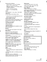 Preview for 37 page of Panasonic HC-V270 Basic Owner'S Manual