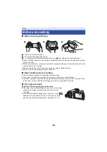 Preview for 20 page of Panasonic HC-V270 Operating Instructions Manual