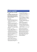 Preview for 186 page of Panasonic HC-V270 Operating Instructions Manual