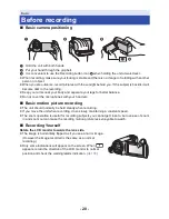 Preview for 20 page of Panasonic HC-V270 Owner'S Manual