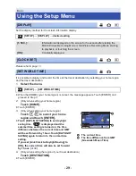 Preview for 29 page of Panasonic HC-V270 Owner'S Manual